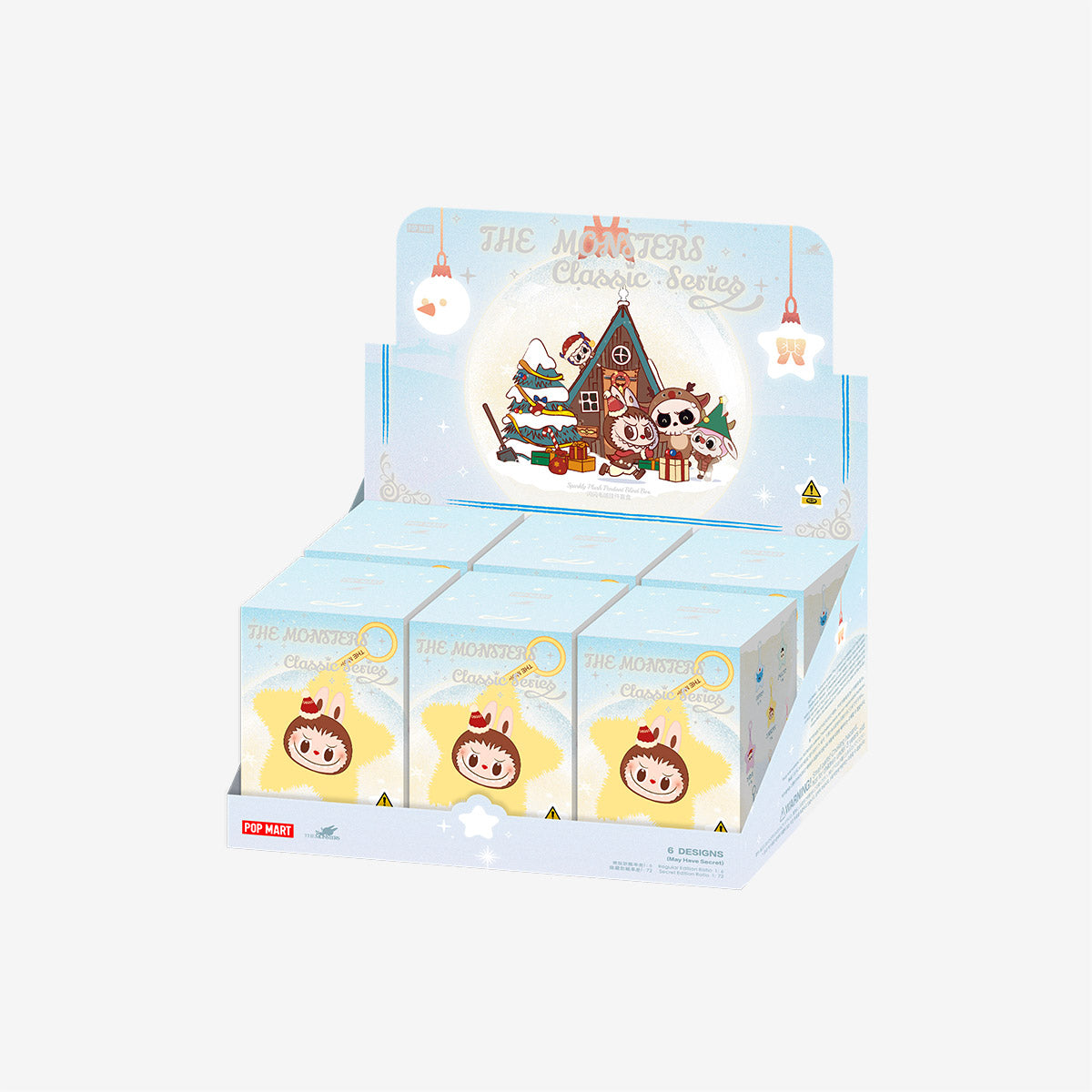 [IN STOCK] POPMART Classic Series-Sparkly Plush Pendant Blind Box Labubu
