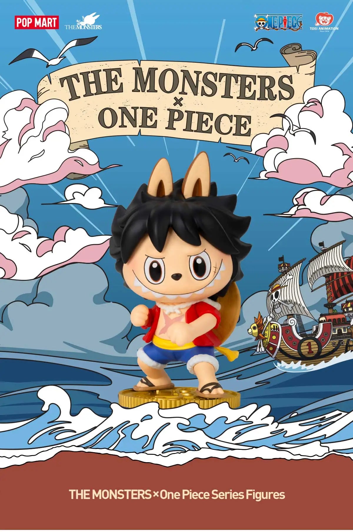 [In Stock] POPMART One Piece Series Figures Labubu (SEALED)