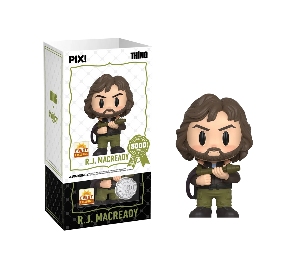 [Thrilljoy] [EXCLUSIVE] The Thing - R.J. MacReady LE5000 PIX Vinyl Figure (1 in 6 Chance at Chase)