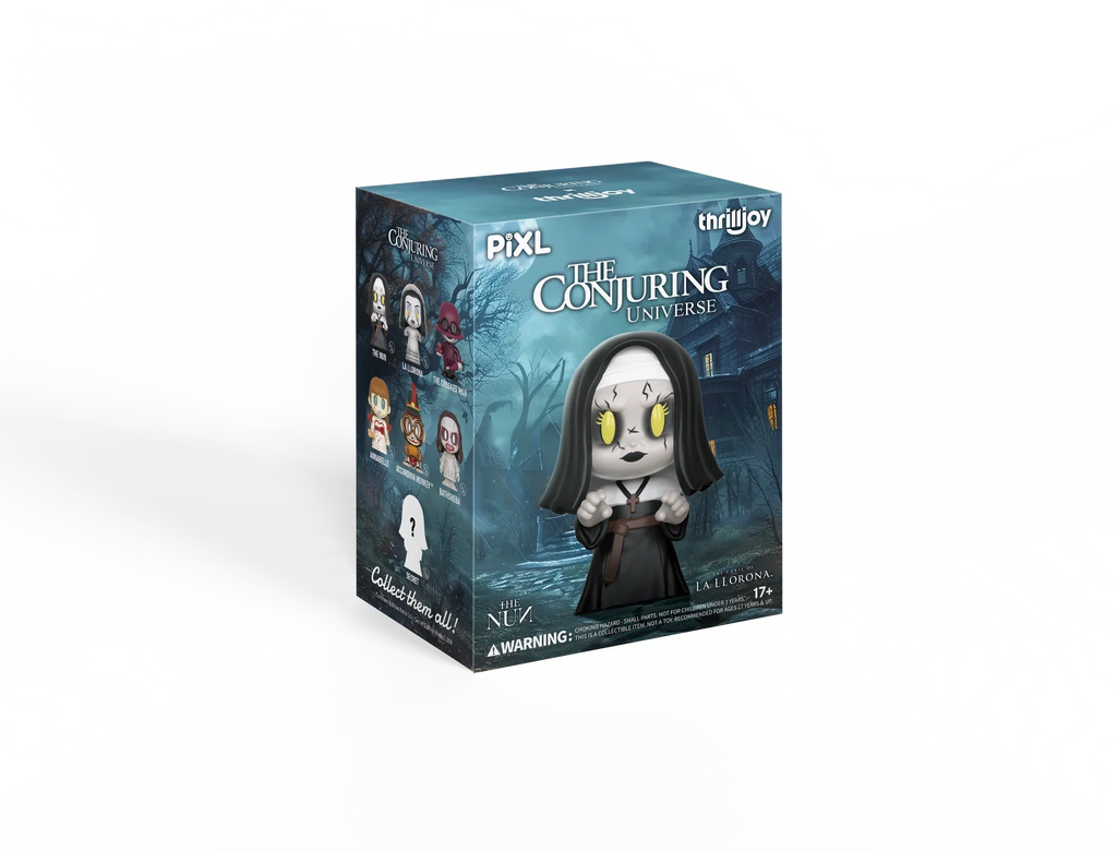 [Thrilljoy] The Conjuring Universe PIXL Blind Box Vinyl (Chance at 1 of 300 hyper-rare “chase” pieces will be redeemable for a special 12” MEGA PIX!)