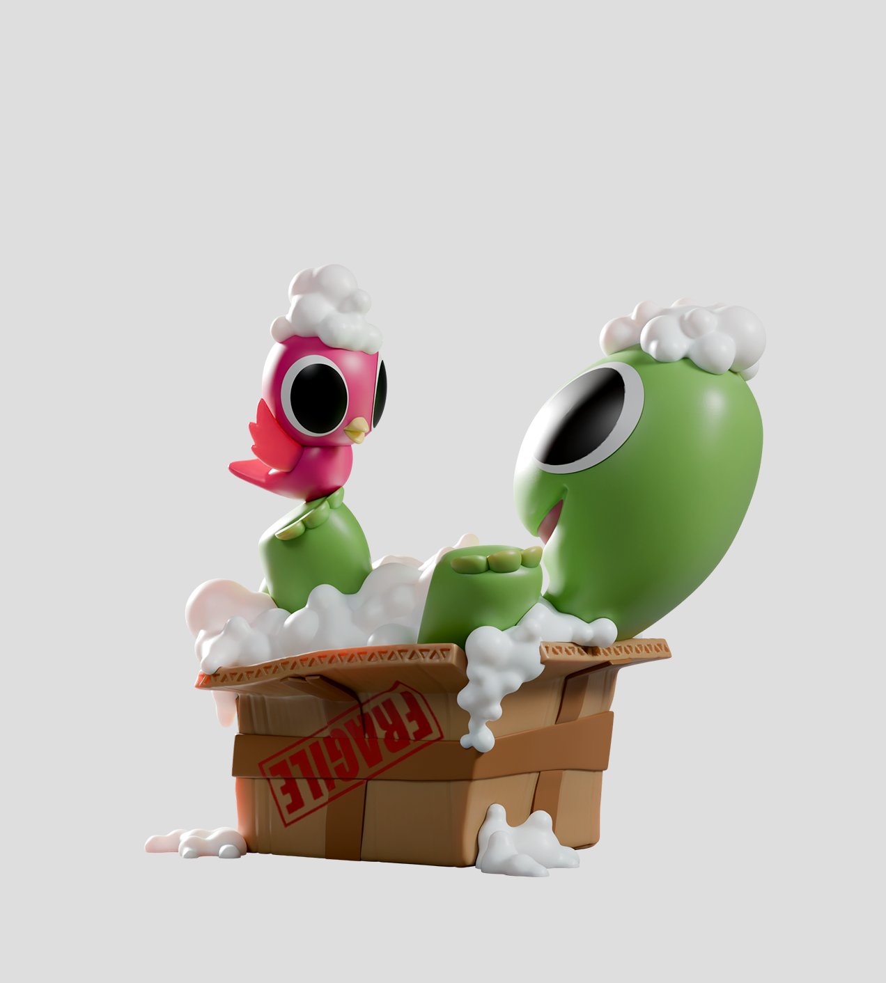 Kaleidos Creative: Box Turtle & Bird Blind Box