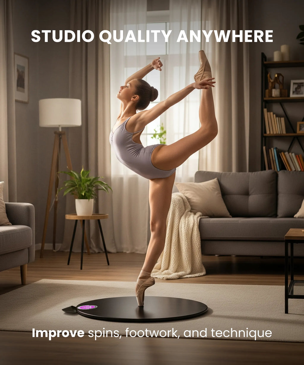 The Portable Dance Floor — Real Studio Marley for Practice at Home