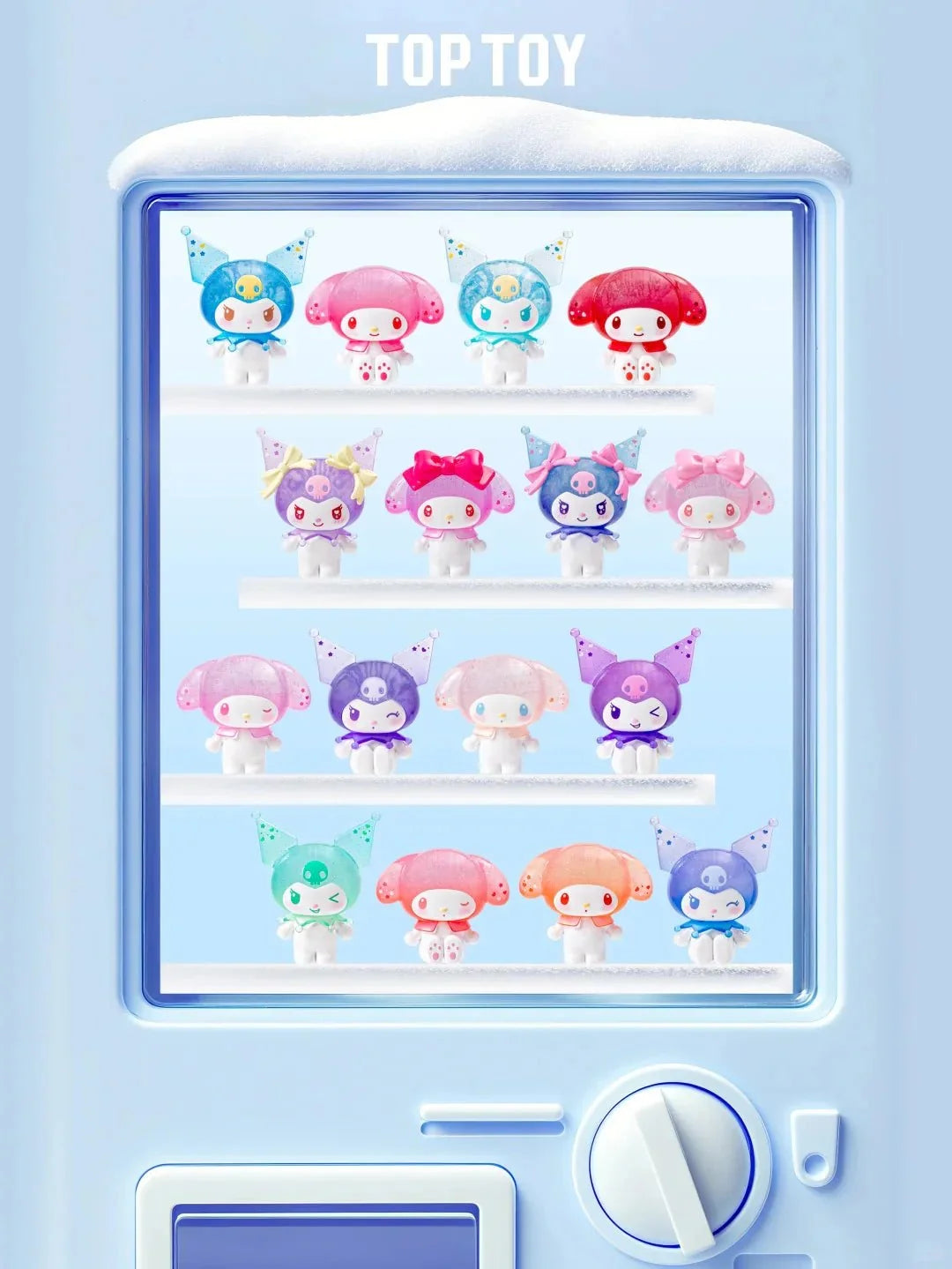 MY MELODY & KUROMI Ramune-Style Mini Figures Surprise Blind Bag by Top Toy