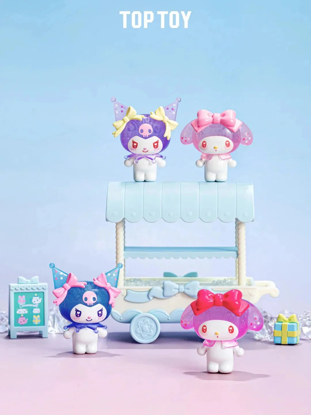 MY MELODY & KUROMI Ramune-Style Mini Figures Surprise Blind Bag by Top Toy