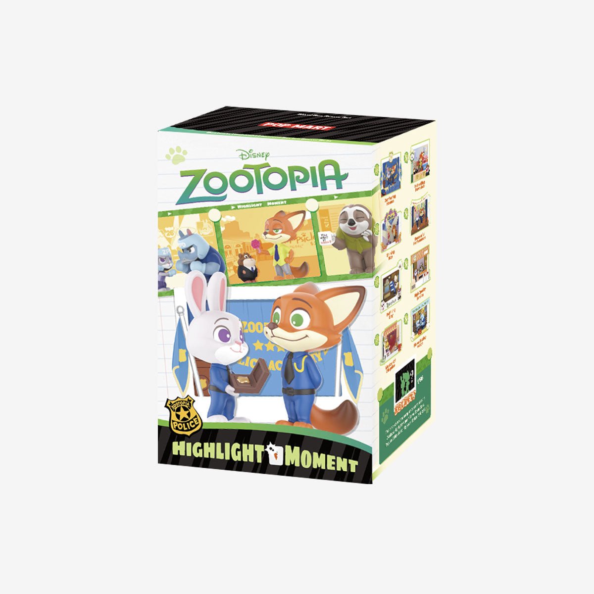 Zootopia Highlight Moment Series Scene Sets by POP MART